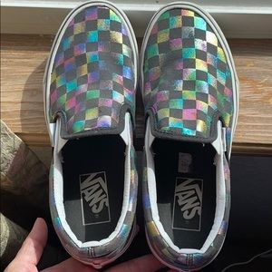 Vans slip ons women’s size.